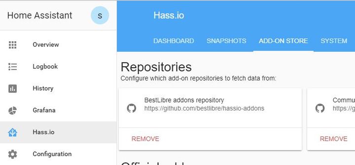 Hassio Addon